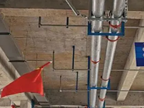 聂荣管廊支架的安装方法